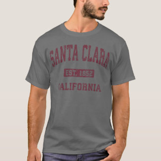 Camiseta Santa Clara Califórnia Ca Presente Esportivo Atlét