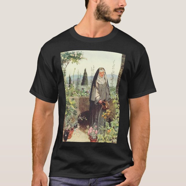 Camiseta Santa Clara de Assis: Padroeira da Televisão (Frente)