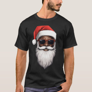 Camiseta Santa Claus Black Xmas Papai noel Afro-Americano