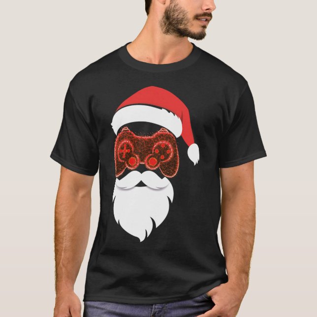Camiseta Santa Claus Christmas Pajama  (Frente)