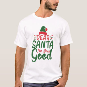Camiseta Santa Claus Dezembro Apresenta Família Reindeer C