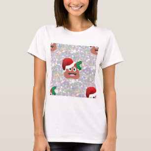 Camiseta santa claus emoji