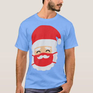 CAMISETA SANTA CLAUS FACE MASK NICHOLAS NIKOLAUS CHRISTMAS
