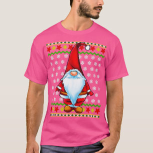 Camiseta Santa Claus Gnome Ugly Christmas Sweater