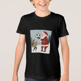 Camiseta Santa Claus handing out a soccer