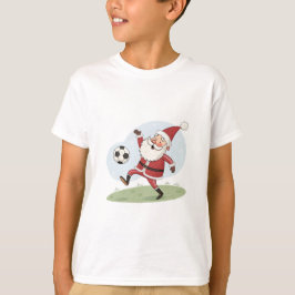 Camiseta Santa Claus in Action: Playing Christmas Soccer
