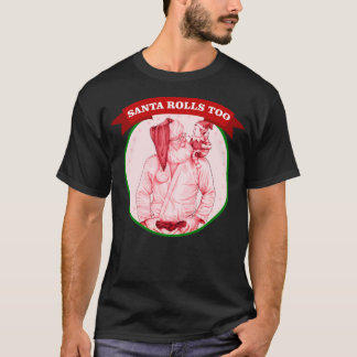 Camiseta Santa Claus jiu jitsu    judoNatal    bjjHappy