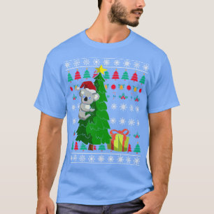 Camiseta Santa Claus Koala Ugly Christmas