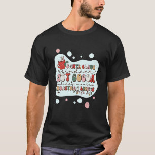 Camiseta Santa Claus Reindeer Cacau Quente e Luz de Natal
