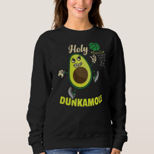 Camiseta Santa Dunkamole Avocado No Basquete Kids Guacamole