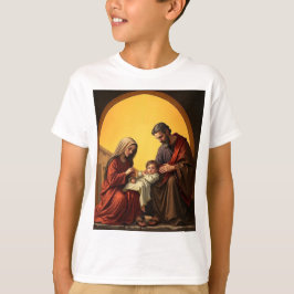Camiseta Santa Família Jesus Maria e Joseph Kid's Tee