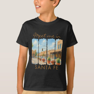Camiseta Santa Fe Novo México Viagem Pincelada Encontre-me