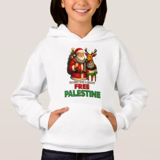 Camiseta Santa for Palestine – Christmas Peace