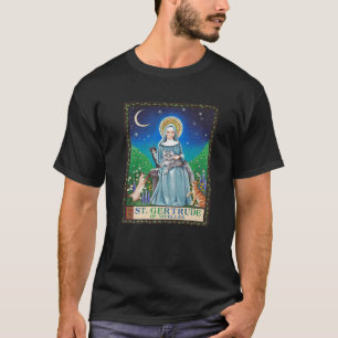 Camiseta Santa Gertrudes de Nivelles Padroeira dos Amantes