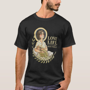 Camiseta Santa Gianna Beretta Molla Padroeira Médica Católi