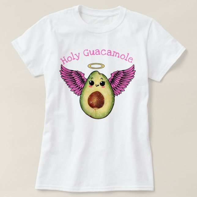 Camiseta Santa Guacamole (Frente do Design)
