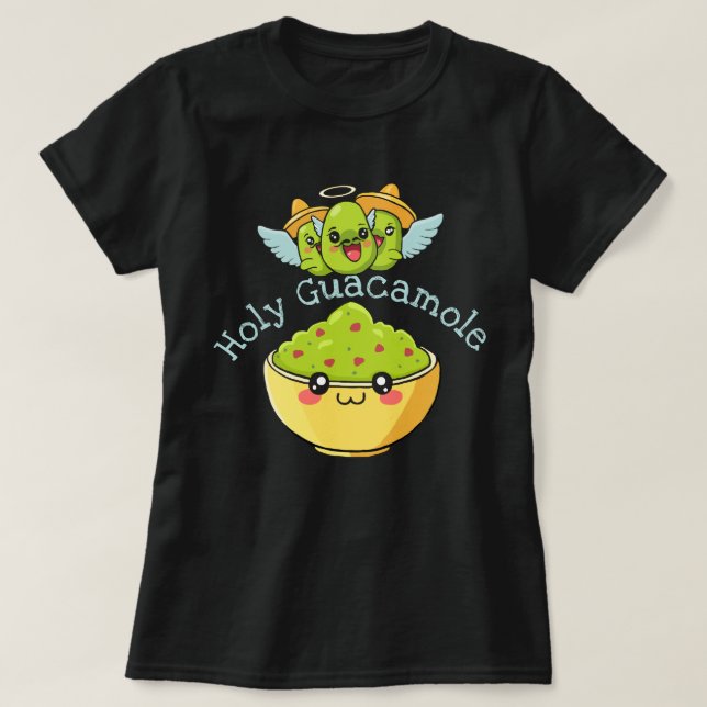Camiseta Santa Guacamole (Frente do Design)