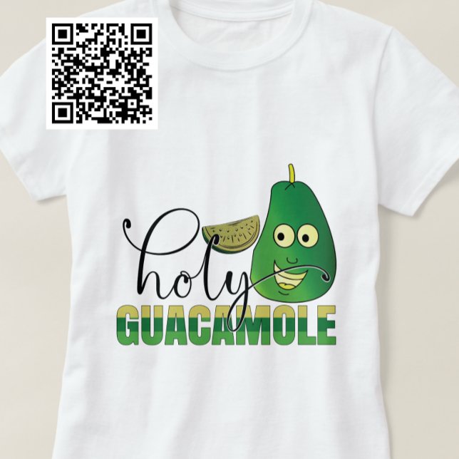 Camiseta Santa Guacamole (Criador carregado)