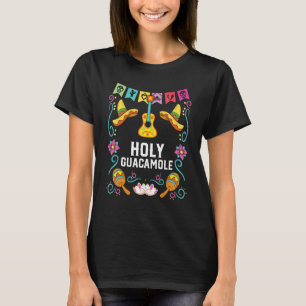 Camiseta Santa Guacamole Avocado Vegetarian Guac Dip