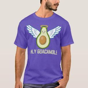 Camiseta Santa Guacamole Cute Avocado Angel