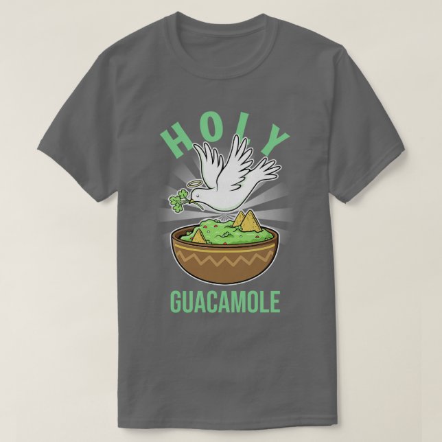 Camiseta Santa Guacamole Guac Avocado Lover (Frente do Design)