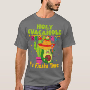 Camiseta Santa Guacamole Vegan Vegetarian Avocado