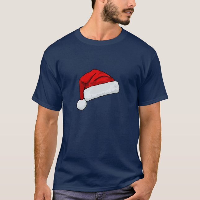 Camiseta Santa Hat (Frente)