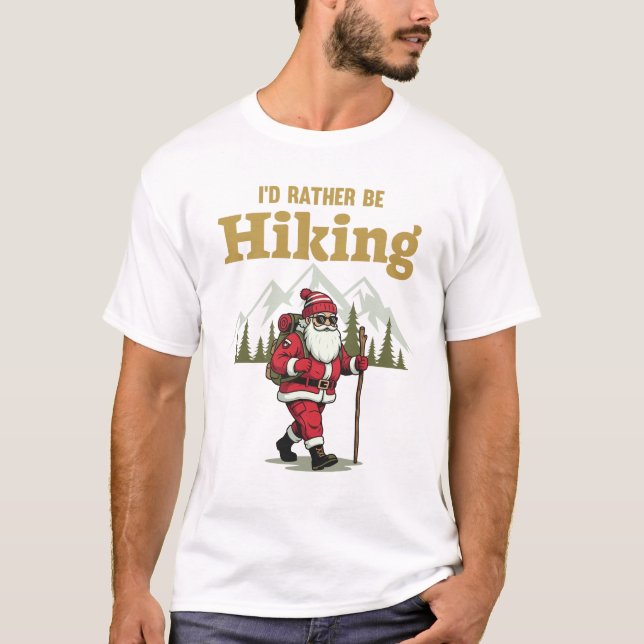 Camiseta Santa Hiking (Frente)