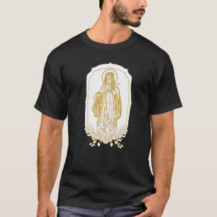 Camiseta Santa Hildegarda de Bingen Scivias Mística Católic