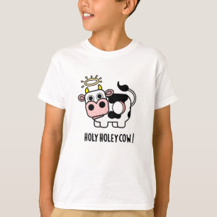 Camiseta Santa Holey Cow Funny Animal Pun