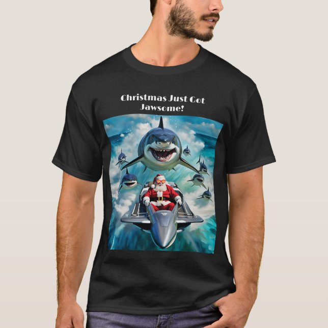 Camiseta Santa Jaws  (Frente)
