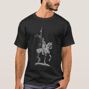 Camiseta Santa Joana d'Arc Angustiada Vintage Santa Católic