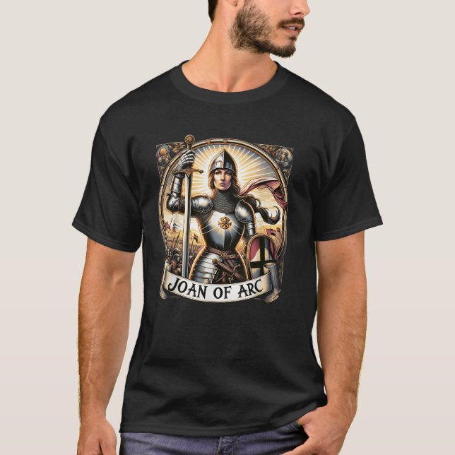 Camiseta Santa Joana d'Arc católica (Frente)