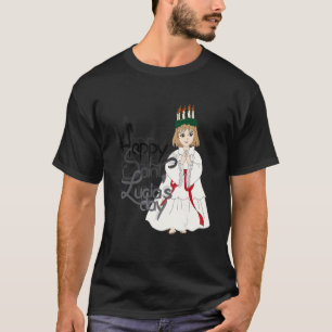 Camiseta Santa Lúcia Padroeira dos Olhos e Cegos Católica