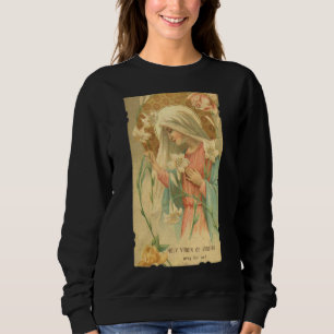Camiseta Santa Mãe Maria Mãe de Jesus Vintage Católica