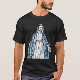 Camiseta Santa Mãe Maria Mãe de Jesus Vintage Católica