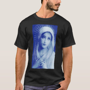 Camiseta Santa Mãe Maria Mãe de Jesus Vintage Católica