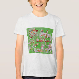 Camiseta Santa Magical Green New Year