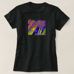 Camiseta "Santa Monica Night Palms"