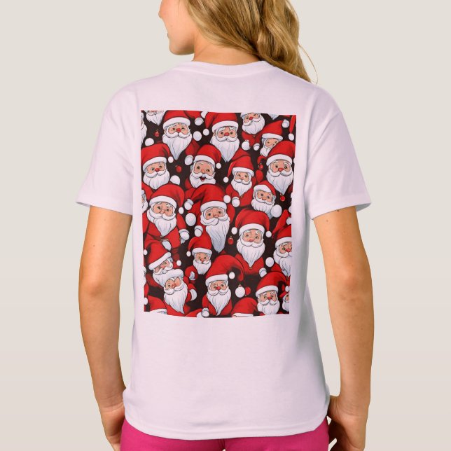 Camiseta Santa n Reindeer (Verso)