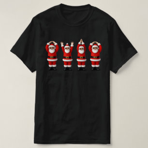 Camiseta  Santa Ohio Festa do Meio-Oeste O-H-I-O Natal 