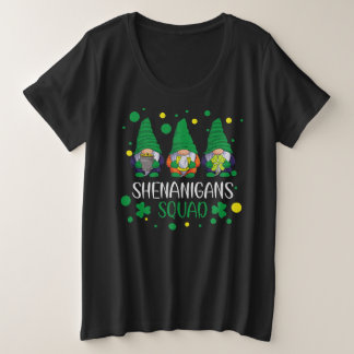 Camiseta Santa Patricks Day Shenanigans Squad Engraçado