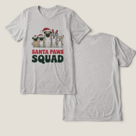 Camiseta Santa Paws Squad