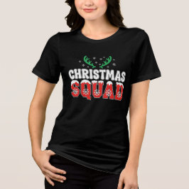 Camiseta Santa’s Christmas Squad | Cute Holiday Matching De