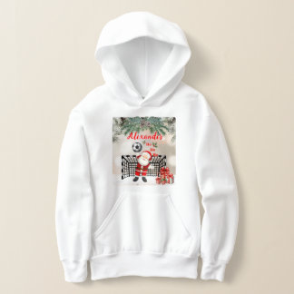 Camiseta Santa Soccer Christmas Soccer Personalized