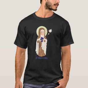 Camiseta Santa Teresa de Ávila Mulheres Doutoras da Igreja