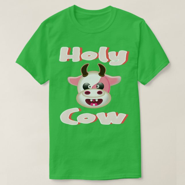 Camiseta Santa vaca (Frente do Design)