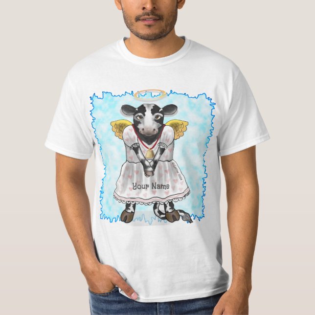 Camiseta Santa vaca (Frente)