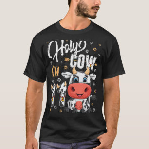 Camiseta Santa vaca, eu tenho onze anos, Fazenda de vaca, 1