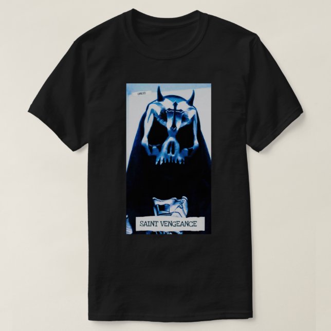CAMISETA SANTA VENGANÇA (Frente do Design)